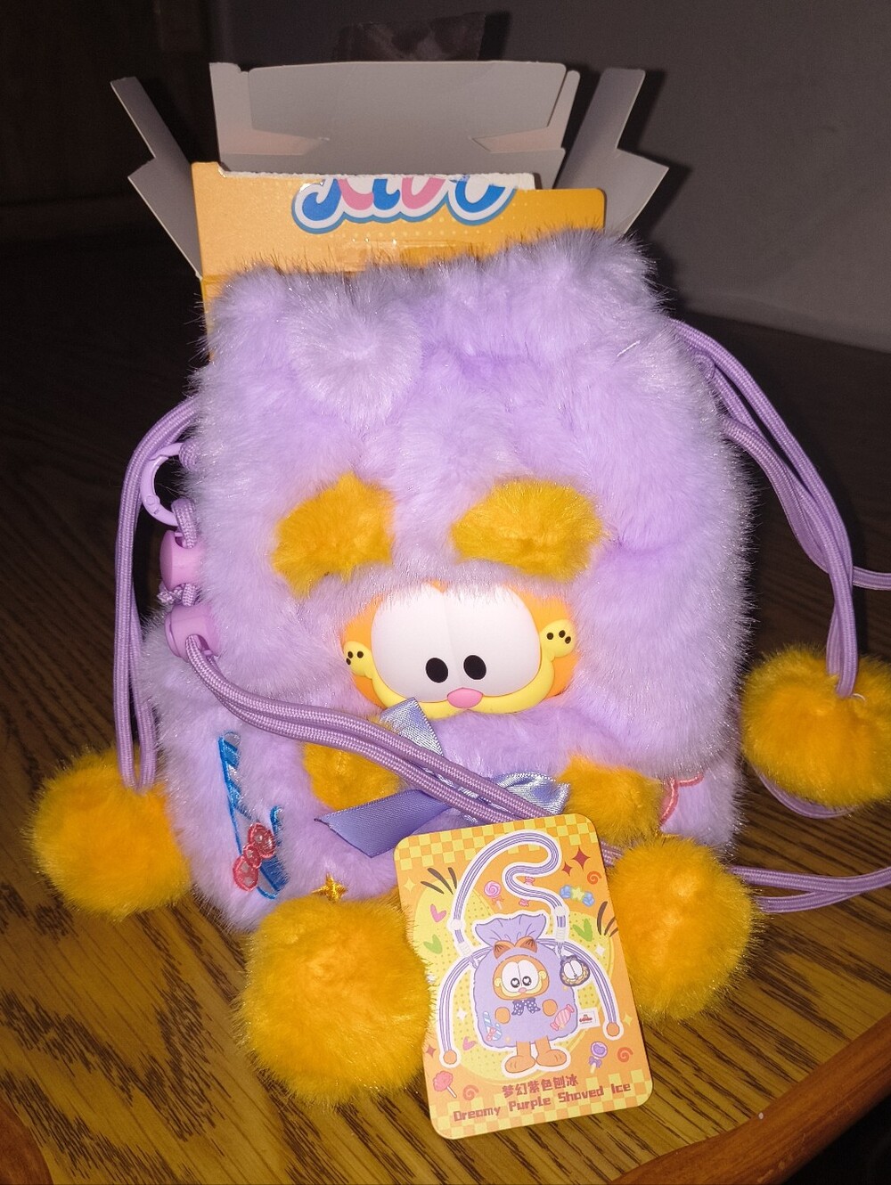 Garfield Lucky Bag, New With Box And Card